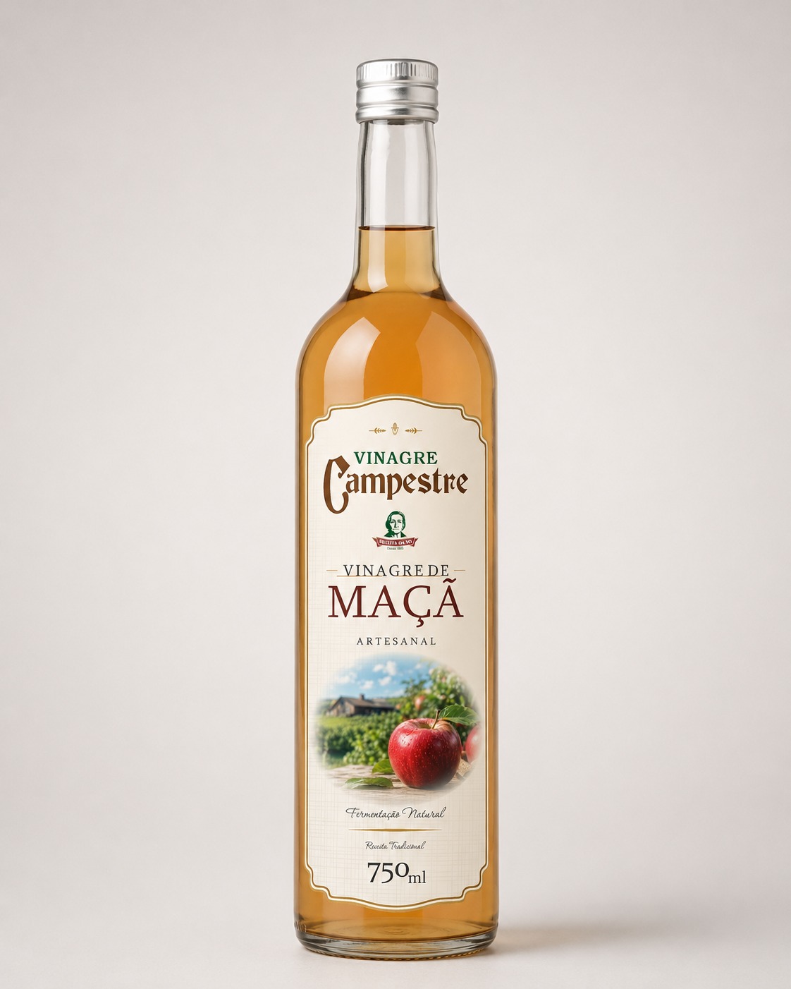 Vinagre de Maçã 750ml Vidro